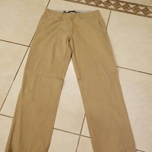 Distressed khakis